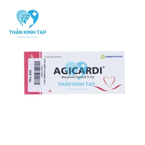 Agicardi 2,5 - Thuốc điều trị tăng huyết áp hiệu quả